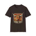 Herd That Bull Graphic T-Shirt — Farm Logo Back