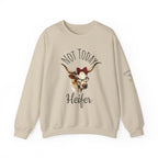 Not Today Heifer Crewneck Sweatshirt — Funny Cow Graphic Pullover for Women & Farm Lovers