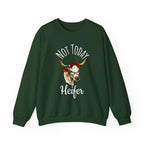 Not Today Heifer Crewneck Sweatshirt — Funny Cow Graphic Pullover for Women & Farm Lovers