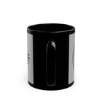 American Flag Farm Logo Mug — Black Ceramic Coffee Cup (11oz/15oz)