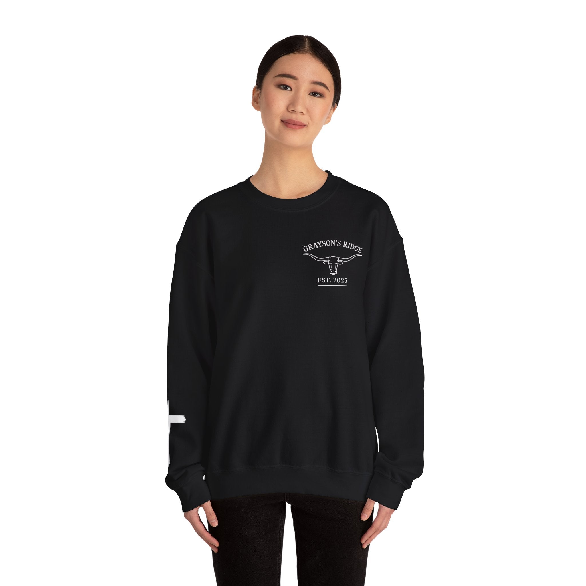 Crewneck Sweatshirt — Grayson’s Farm Vintage Logo (Established 2022)