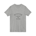Unisex Jersey Short Sleeve V-Neck Tee