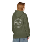 Farm Crest Hoodie – Grey "Grayson’s Ridge Farm" Pullover