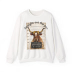 Straight Out the Pen Longhorn Mugshot Sweatshirt