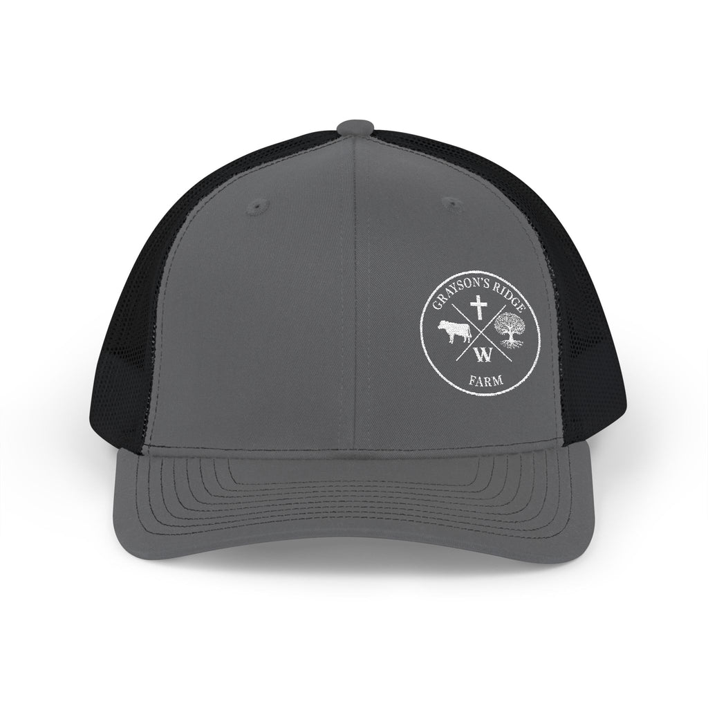 Embroidered Fishing Trucker Cap — Retro Angler Snapback