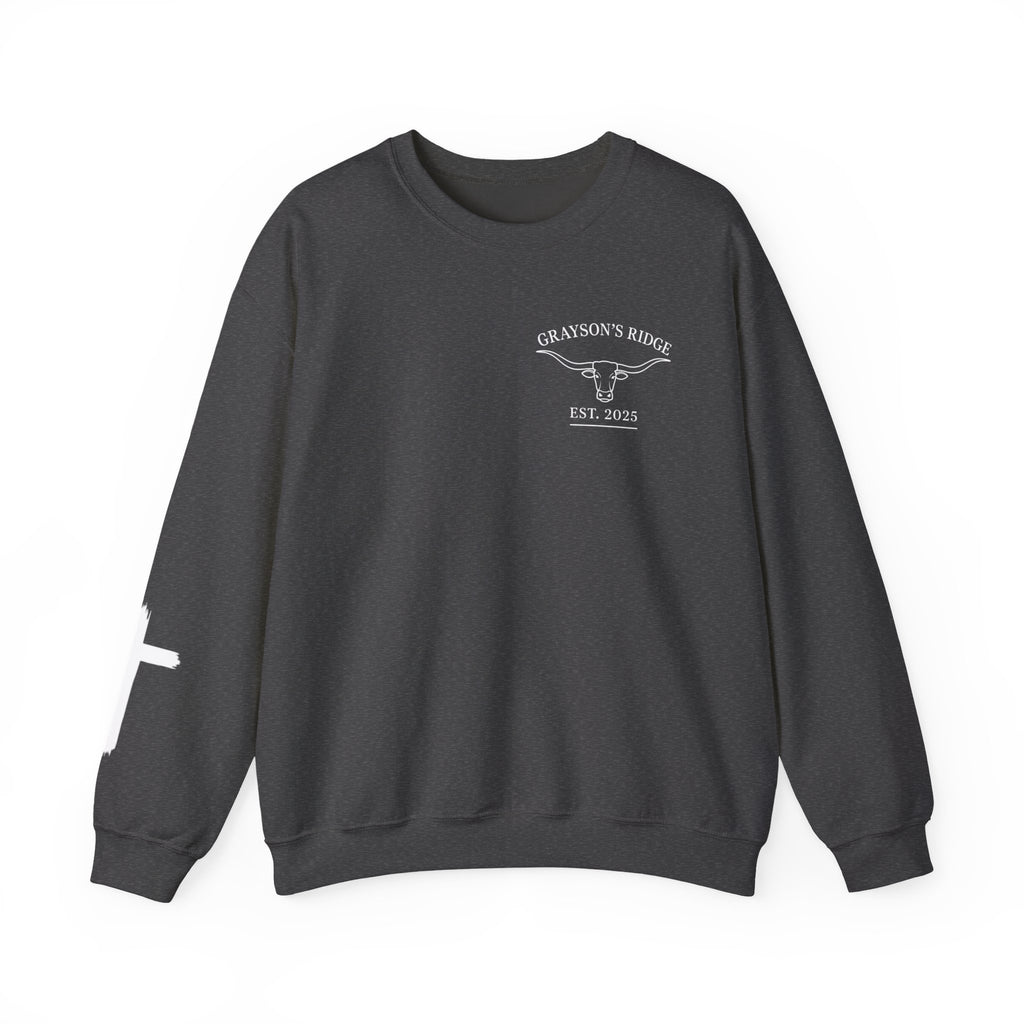 Crewneck Sweatshirt — Grayson’s Farm Vintage Logo (Established 2022)