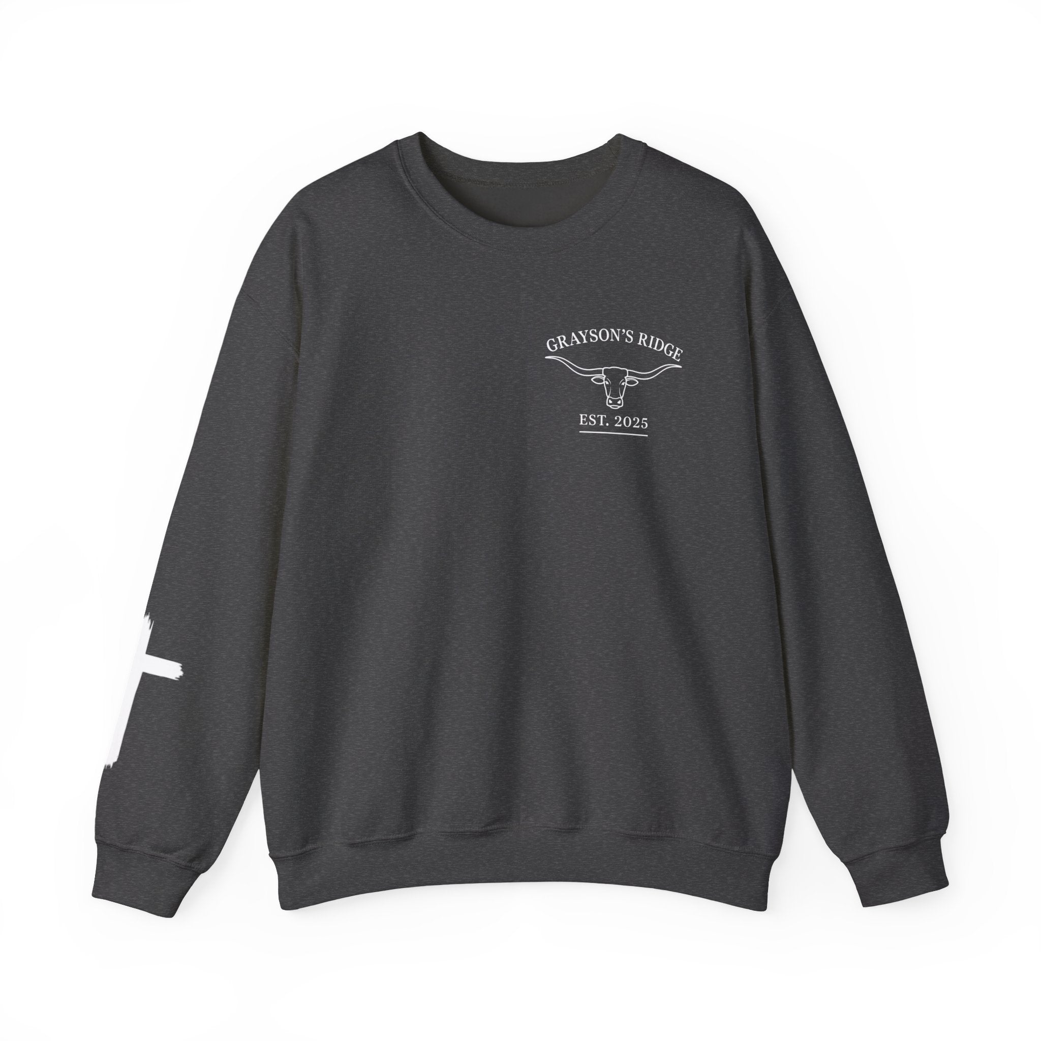 Crewneck Sweatshirt — Grayson’s Farm Vintage Logo (Established 2022)