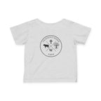 Infant Tee — 'Grayson's Ridge Farm' Minimal Farm Crest Baby T‑Shirt