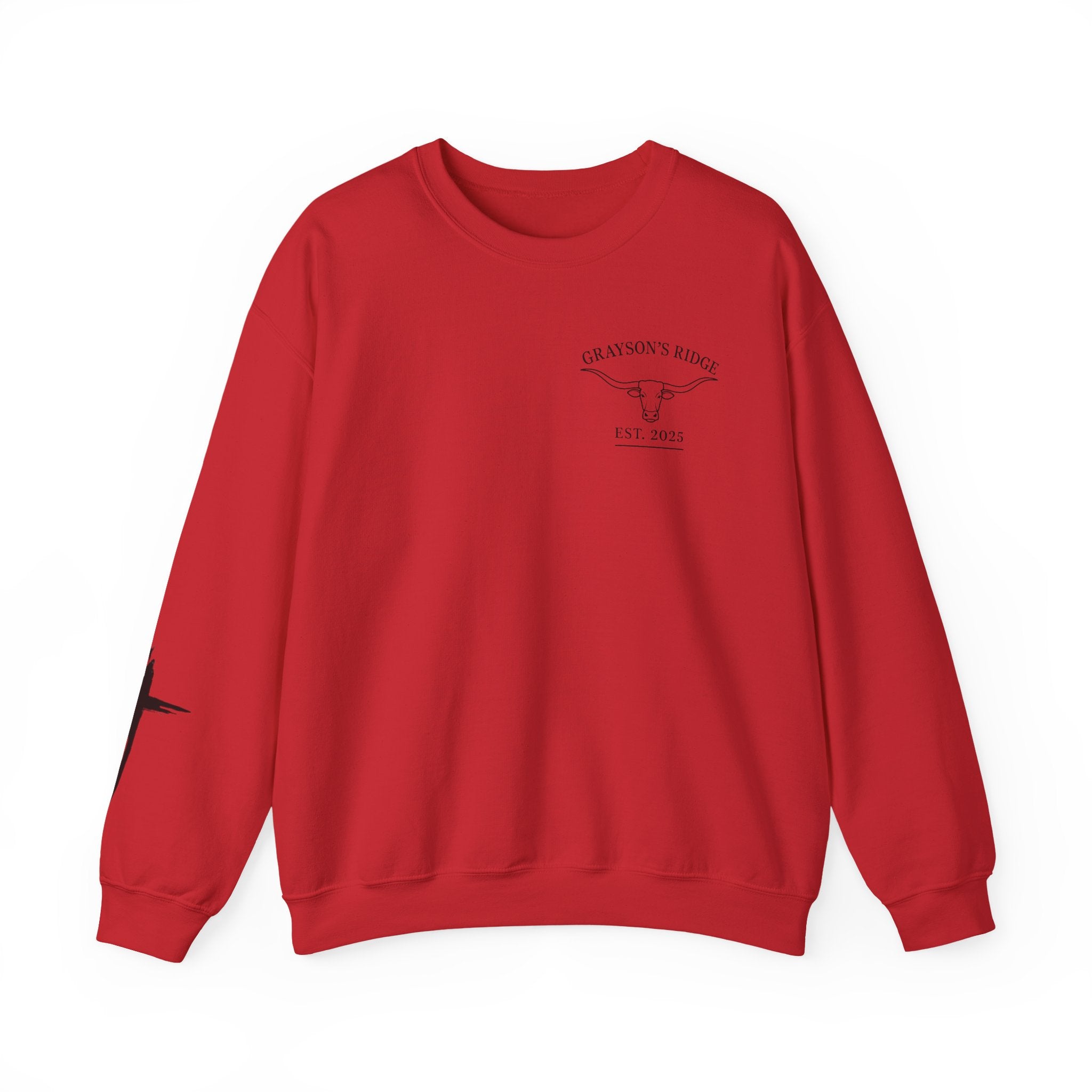 Crewneck Sweatshirt — Grayson’s Farm Vintage Logo (Established 2022)