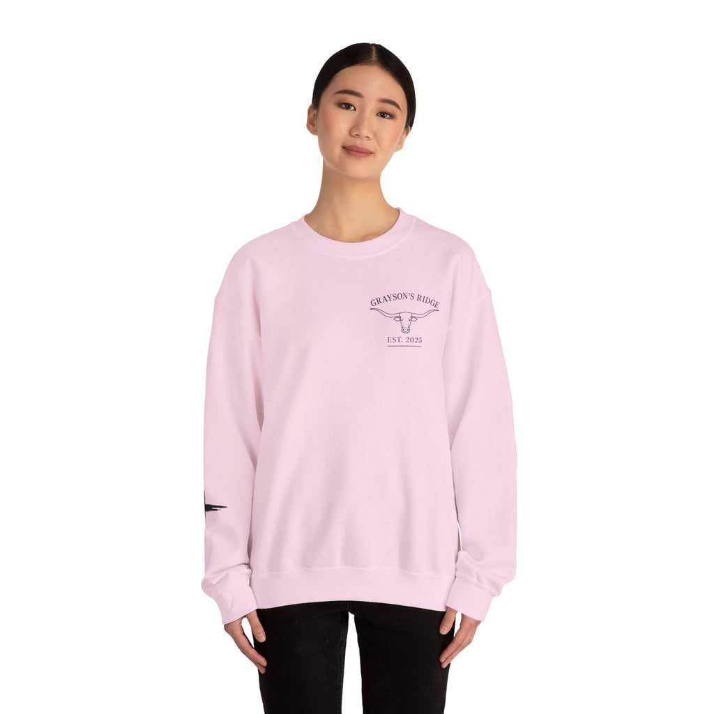 Crewneck Sweatshirt — Grayson’s Farm Vintage Logo (Established 2022)