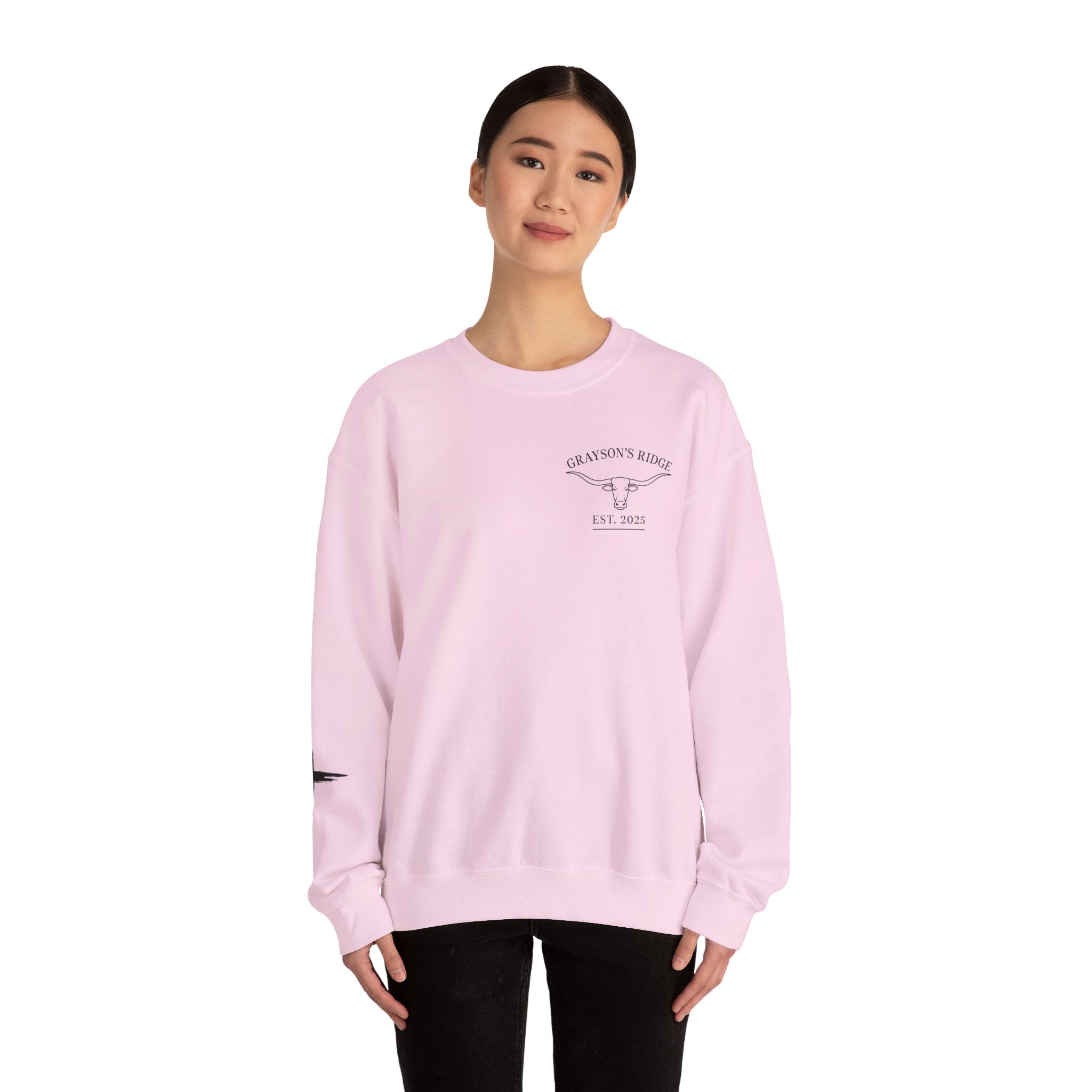 Crewneck Sweatshirt — Grayson’s Farm Vintage Logo (Established 2022)