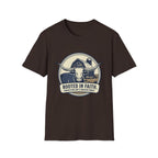 Rooted in Faith Farm T‑Shirt — 'Rooted in Faith' Longhorn & Grayson’s Ridge Farm Graphic Tee