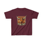 Kids Tee - 'Herd That' Longhorn Graphic Shirt