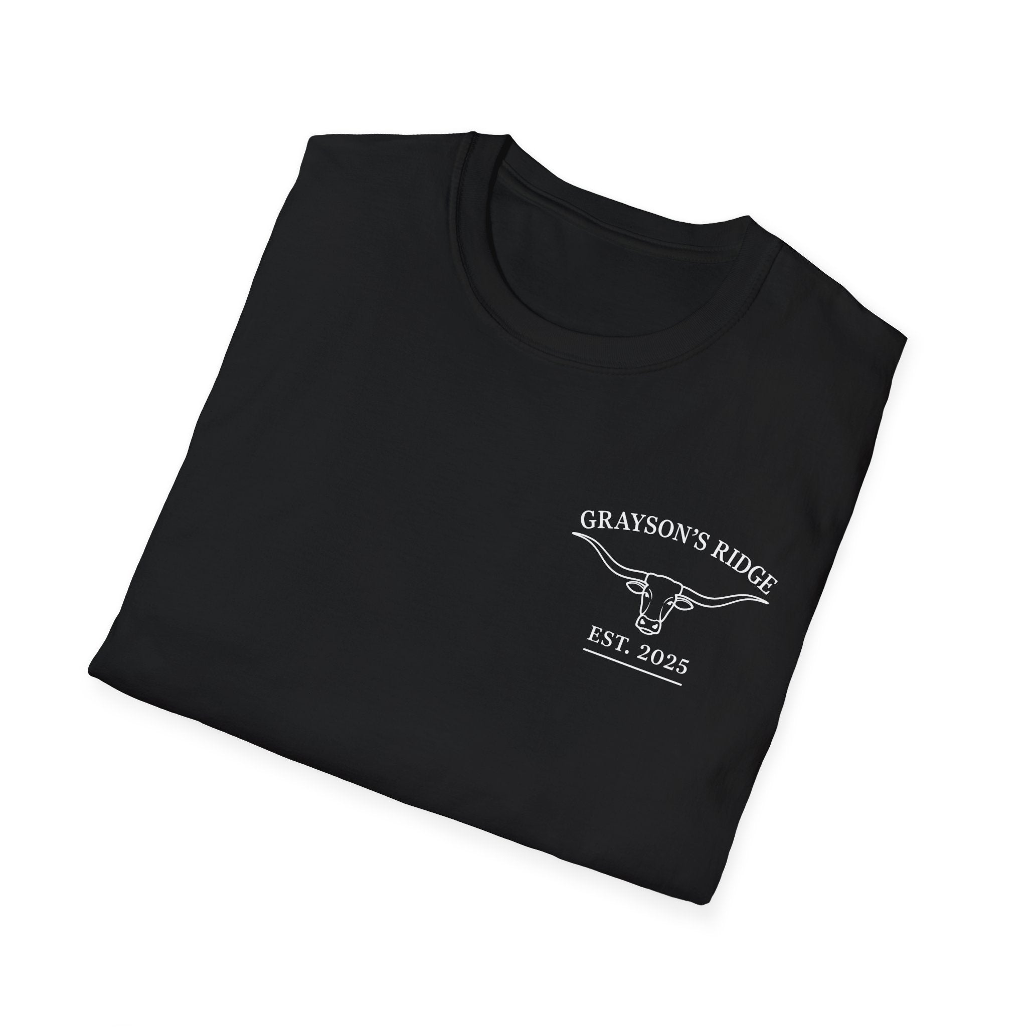 Longhorn Bull Graphic T-Shirt — Rustic Western Ranch Tee