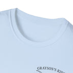 Longhorn Bull Graphic T-Shirt — Rustic Western Ranch Tee