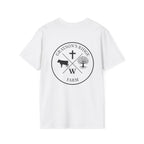 Rooted in Faith Farm T‑Shirt — 'Rooted in Faith' Longhorn & Grayson’s Ridge Farm Graphic Tee