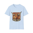 Herd That Bull Graphic T-Shirt — Farm Logo Back
