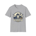 Rooted in Faith Farm T‑Shirt — 'Rooted in Faith' Longhorn & Grayson’s Ridge Farm Graphic Tee