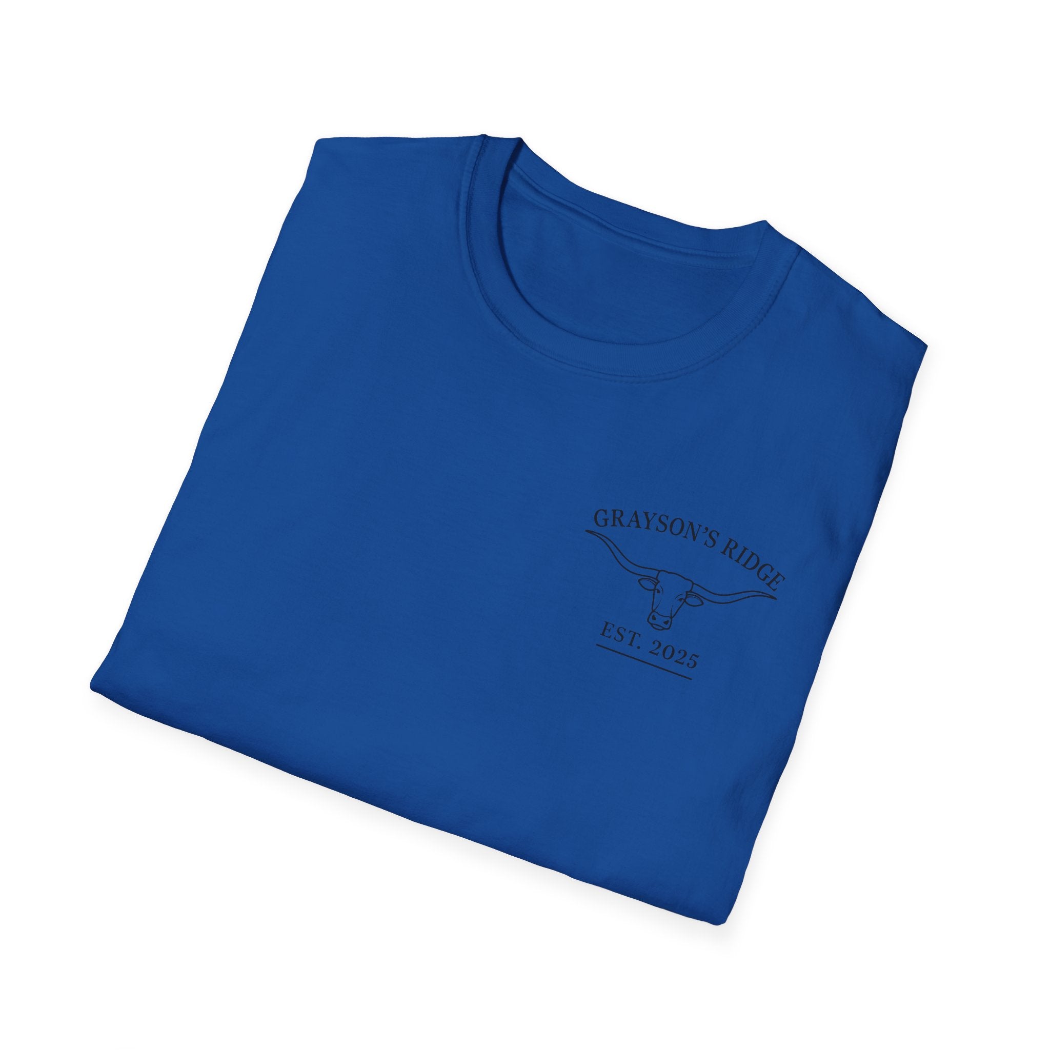 Longhorn Bull Graphic T-Shirt — Rustic Western Ranch Tee