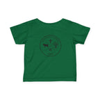 Infant Tee — 'Grayson's Ridge Farm' Minimal Farm Crest Baby T‑Shirt
