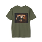 Longhorn Bull Graphic T-Shirt — Rustic Western Ranch Tee
