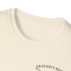 Longhorn Bull Graphic T-Shirt — Rustic Western Ranch Tee