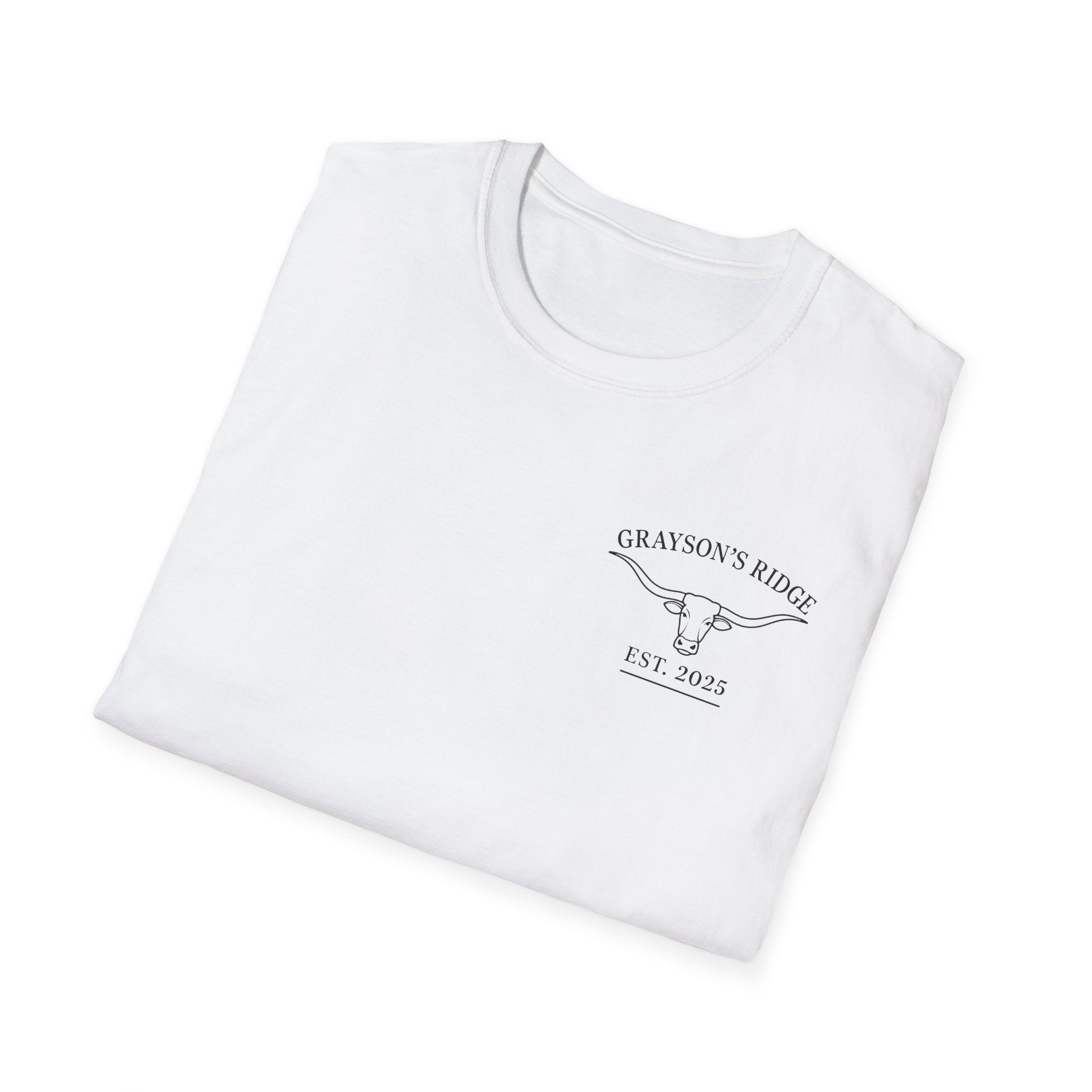 Longhorn Bull Graphic T-Shirt — Rustic Western Ranch Tee