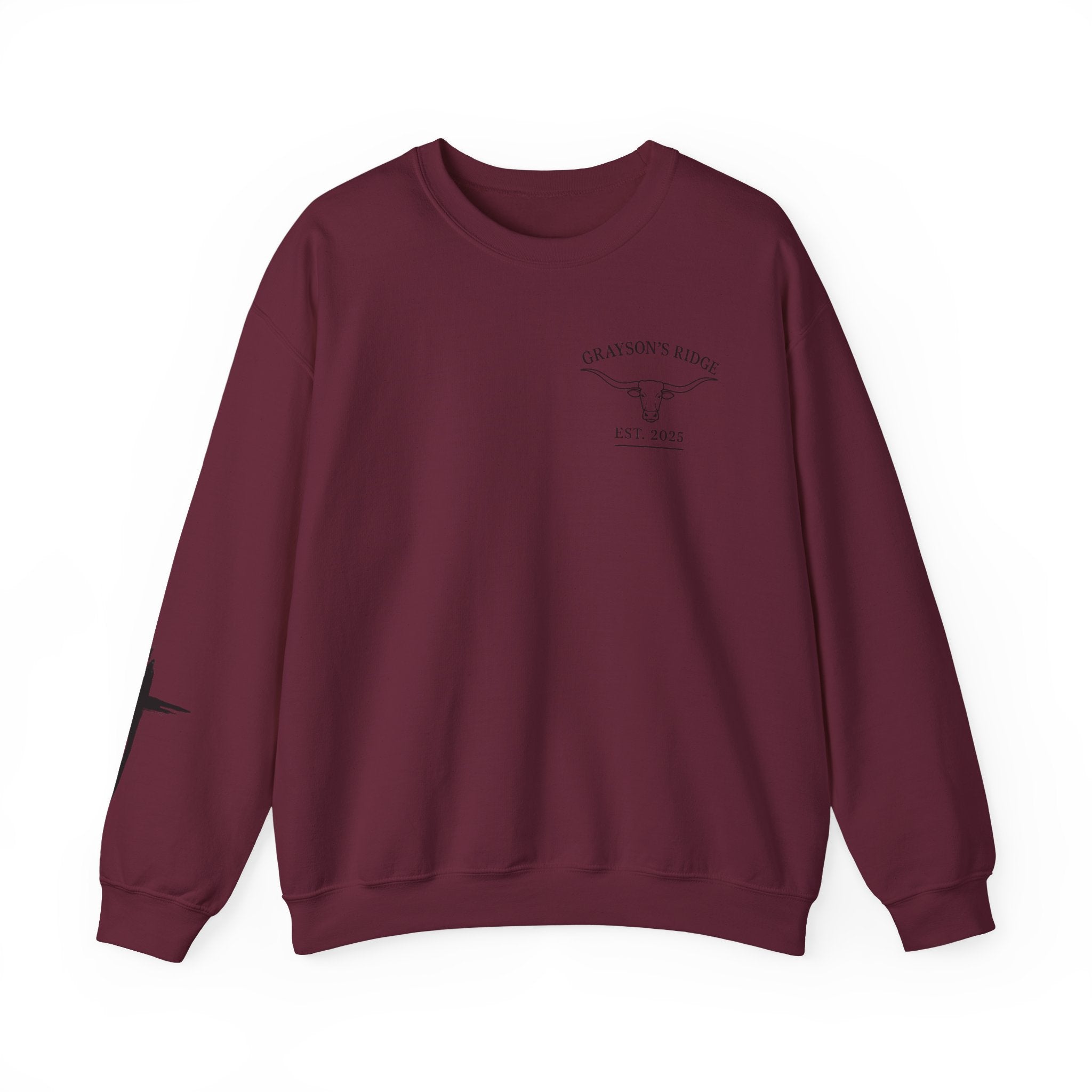 Crewneck Sweatshirt — Grayson’s Farm Vintage Logo (Established 2022)
