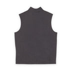 Men's Soft Shell Vest — Small Mountain Patch Chest Logo (Outdoor, Casual)