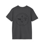 Rooted in Faith Farm T‑Shirt — 'Rooted in Faith' Longhorn & Grayson’s Ridge Farm Graphic Tee