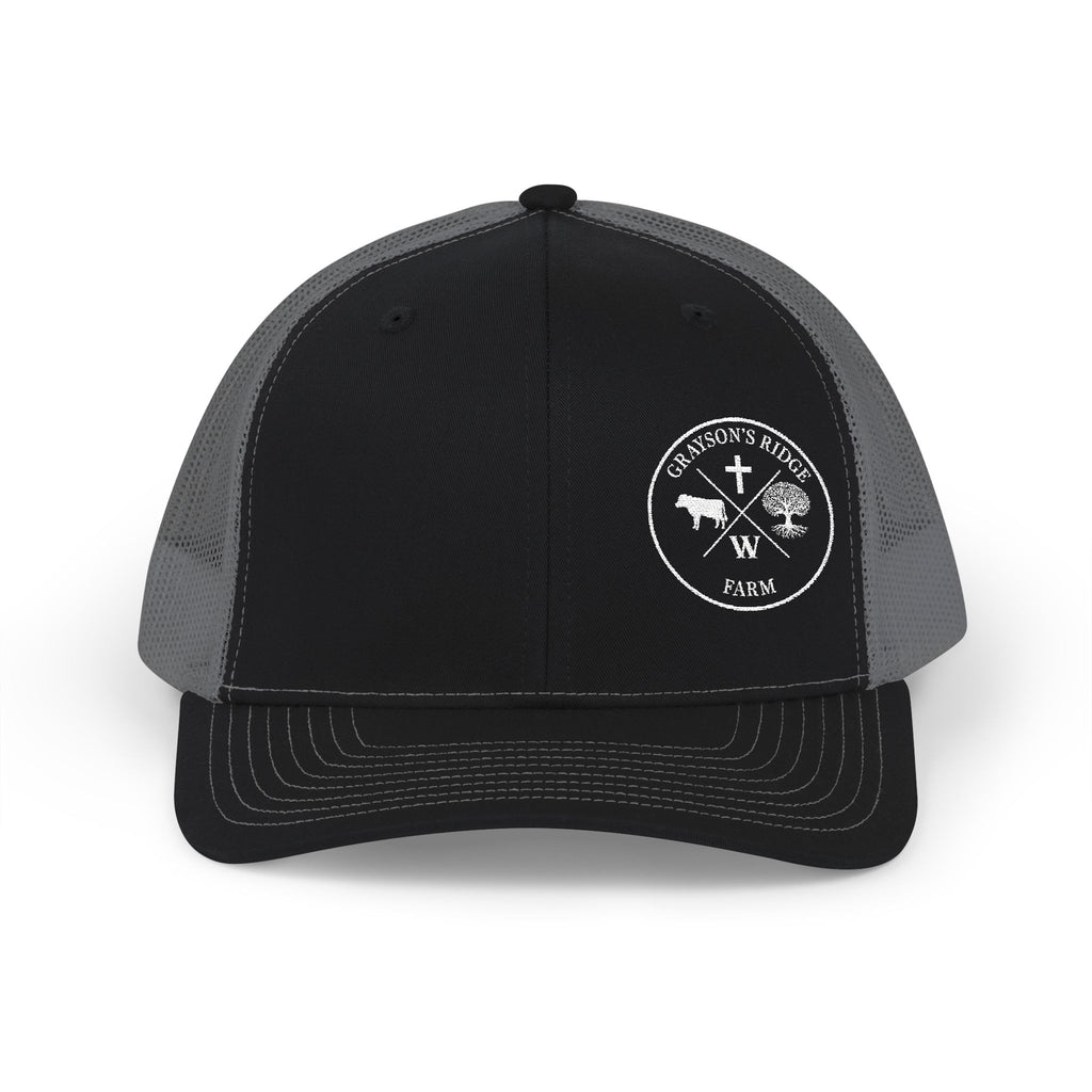 Embroidered Fishing Trucker Cap — Retro Angler Snapback