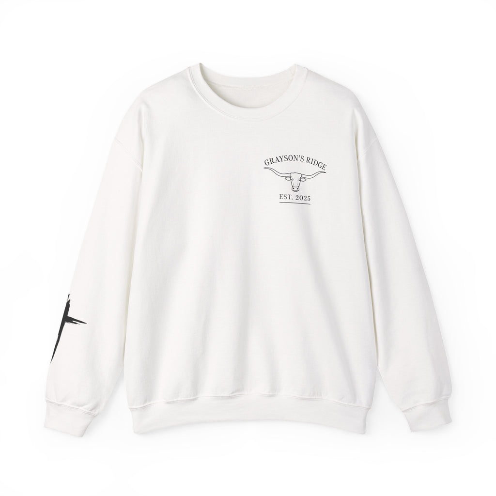 Crewneck Sweatshirt — Grayson’s Farm Vintage Logo (Established 2022)