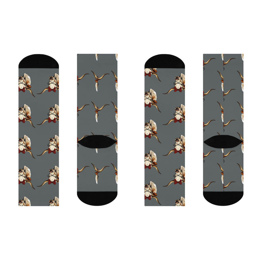 Cushioned Crew Socks