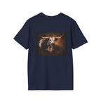 Longhorn Bull Graphic T-Shirt — Rustic Western Ranch Tee