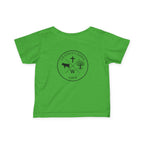 Infant Tee — 'Grayson's Ridge Farm' Minimal Farm Crest Baby T‑Shirt