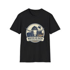 Rooted in Faith Farm T‑Shirt — 'Rooted in Faith' Longhorn & Grayson’s Ridge Farm Graphic Tee