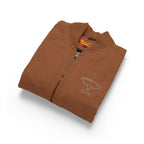 Duck Cloth Vest — Embroidered Heart & Wings Workwear Vest
