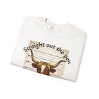 Straight Out the Pen Longhorn Mugshot Sweatshirt