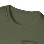 Longhorn Bull Graphic T-Shirt — Rustic Western Ranch Tee