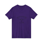 Unisex Jersey Short Sleeve V-Neck Tee