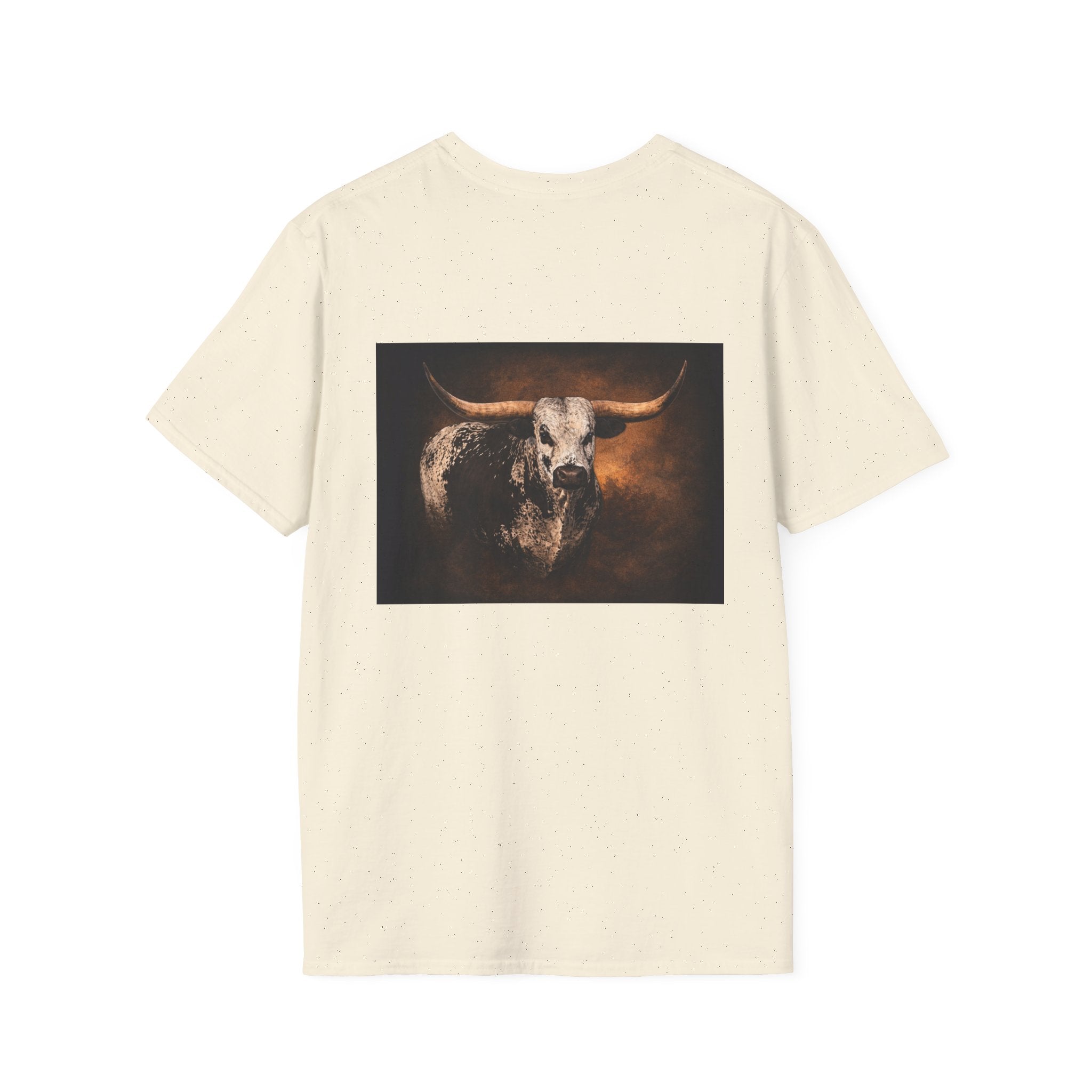 Longhorn Bull Graphic T-Shirt — Rustic Western Ranch Tee