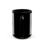 American Flag Farm Logo Mug — Black Ceramic Coffee Cup (11oz/15oz)