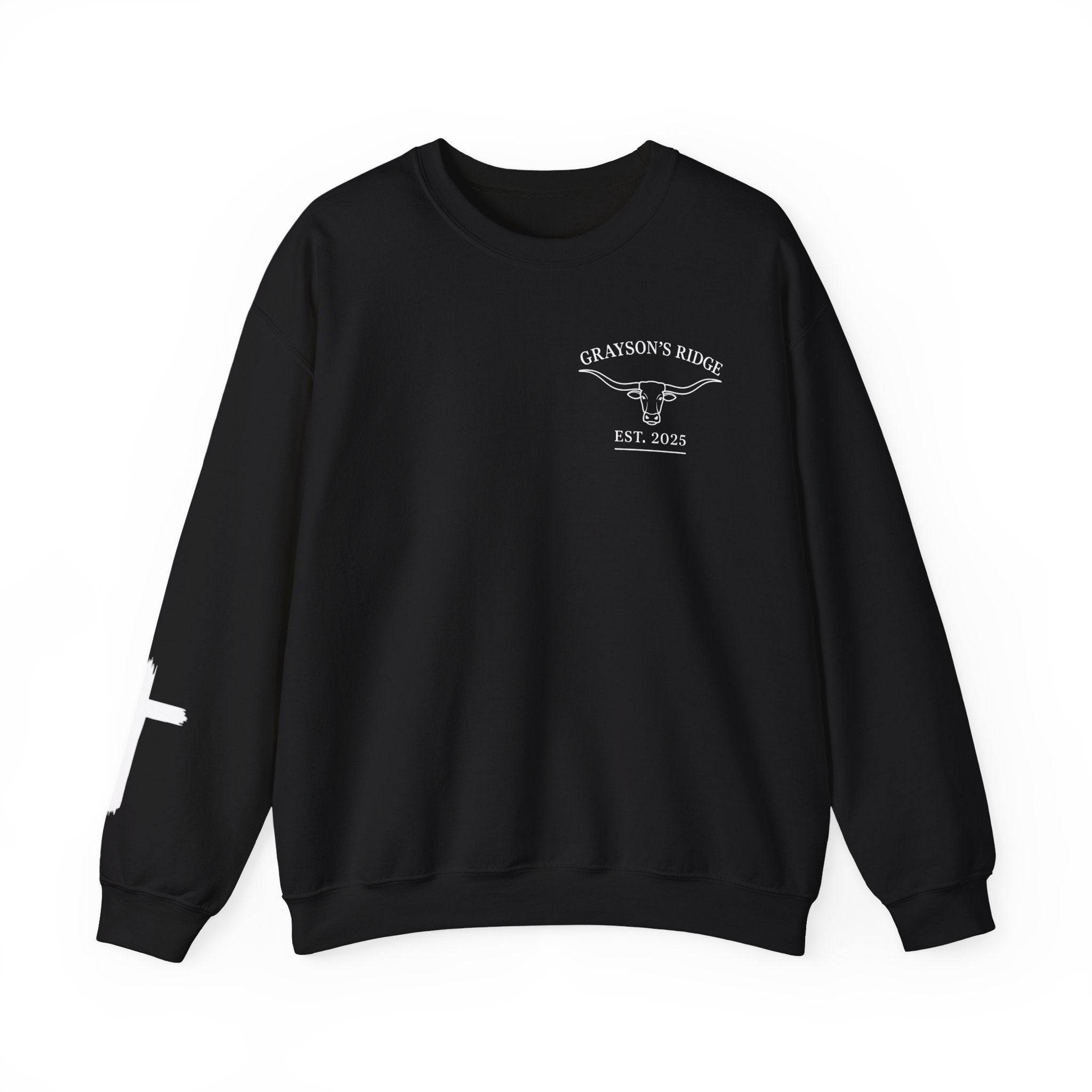Crewneck Sweatshirt — Grayson’s Farm Vintage Logo (Established 2022)
