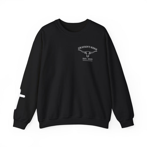 Crewneck Sweatshirt — Grayson’s Farm Vintage Logo (Established 2022)