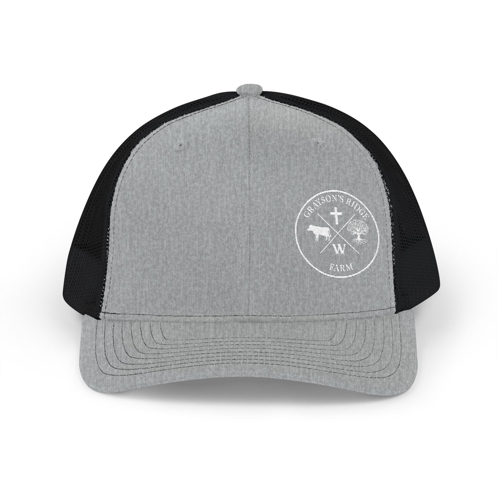 Embroidered Fishing Trucker Cap — Retro Angler Snapback