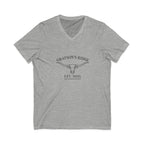 Unisex Jersey Short Sleeve V-Neck Tee