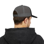 Embroidered Fishing Trucker Cap — Retro Angler Snapback