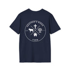 Rooted in Faith Farm T‑Shirt — 'Rooted in Faith' Longhorn & Grayson’s Ridge Farm Graphic Tee