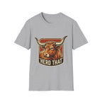 Herd That Bull Graphic T-Shirt — Farm Logo Back