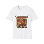 Herd That Bull Graphic T-Shirt — Farm Logo Back